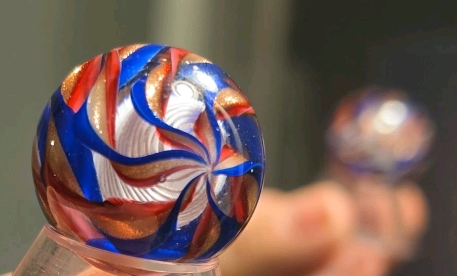 LOT ~ Vacor Swirl Many Colors Marbles AWESOME About 7/8″ Beauties 23 Large 3 Sm