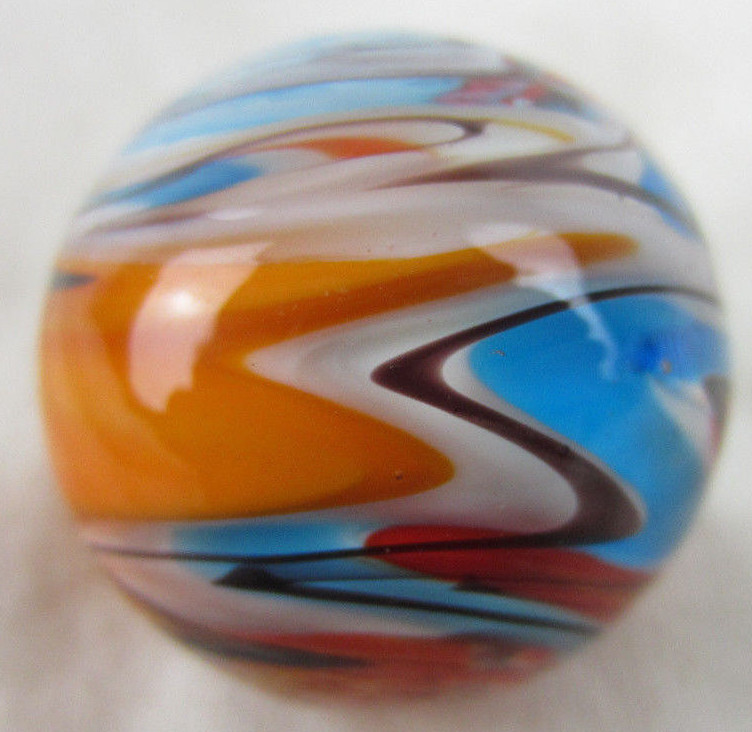 25mm FIGARO Handmade art glass design Marbles Large 1″ SHOOTER