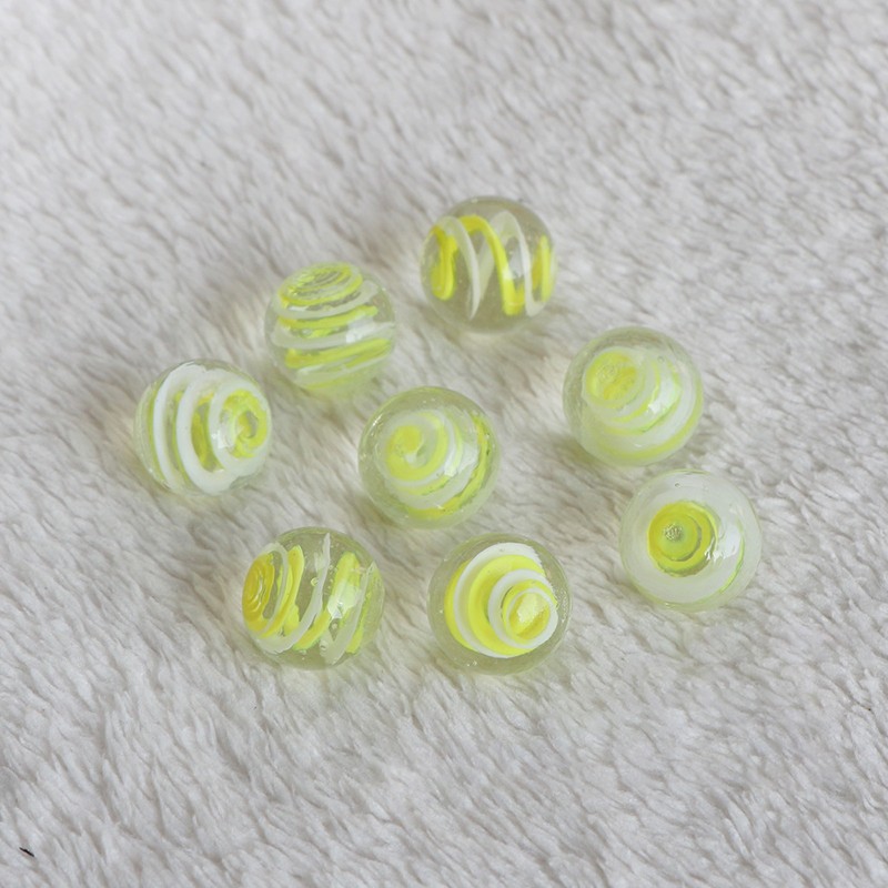 16mm Glass Marbles Glass Beads Ball Fish Tank Vase Decoration Kids Toys Game