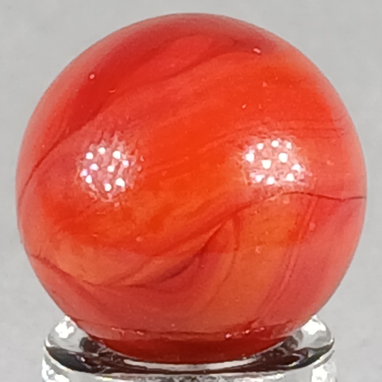 Vintage Champion Swirl Marble .60 Inches Near-Mint Condition Combined Shipping