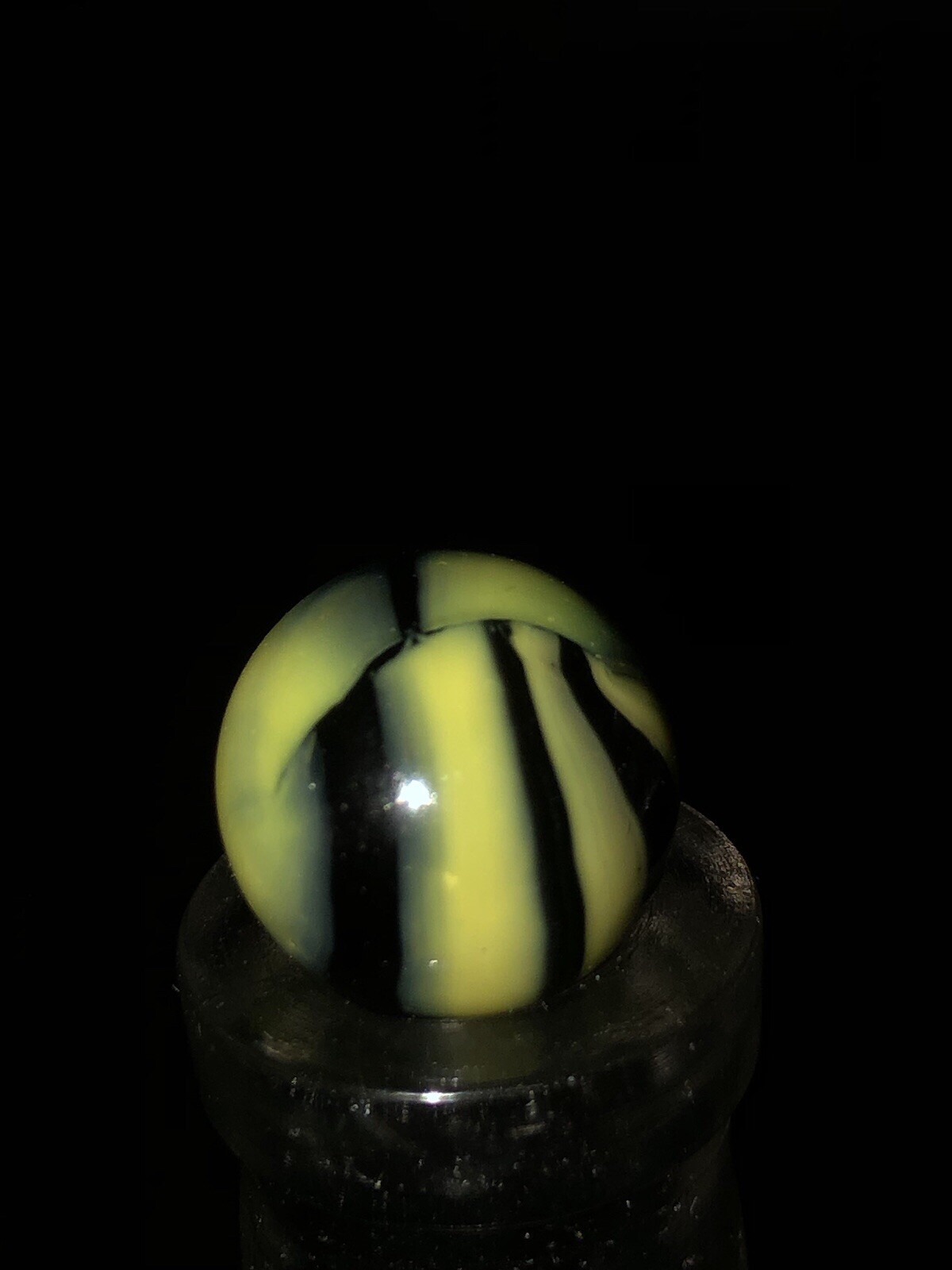 Old machine made marble wasp bumble bee gorgeous “2 FREE old ones included”