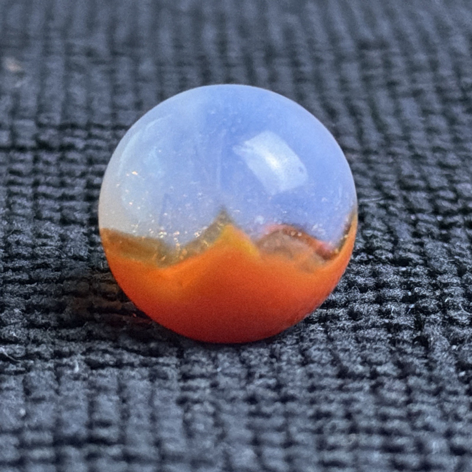 Vintage Vitro Opal Conqueror Marble .61 Inches Mint- Condition