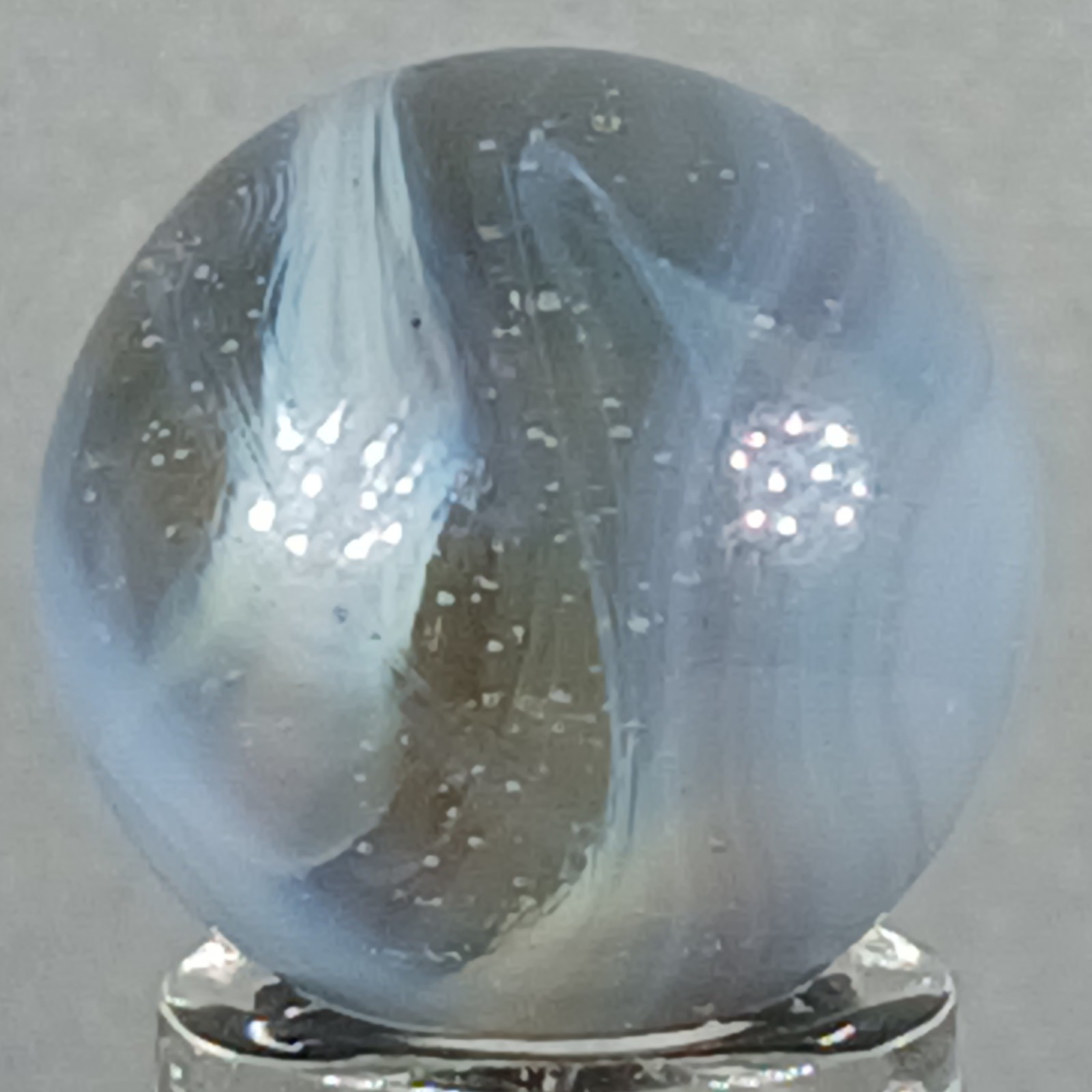 Vintage Champion Swirl Marble .61 Inches Near-Mint Condition Combined Shipping
