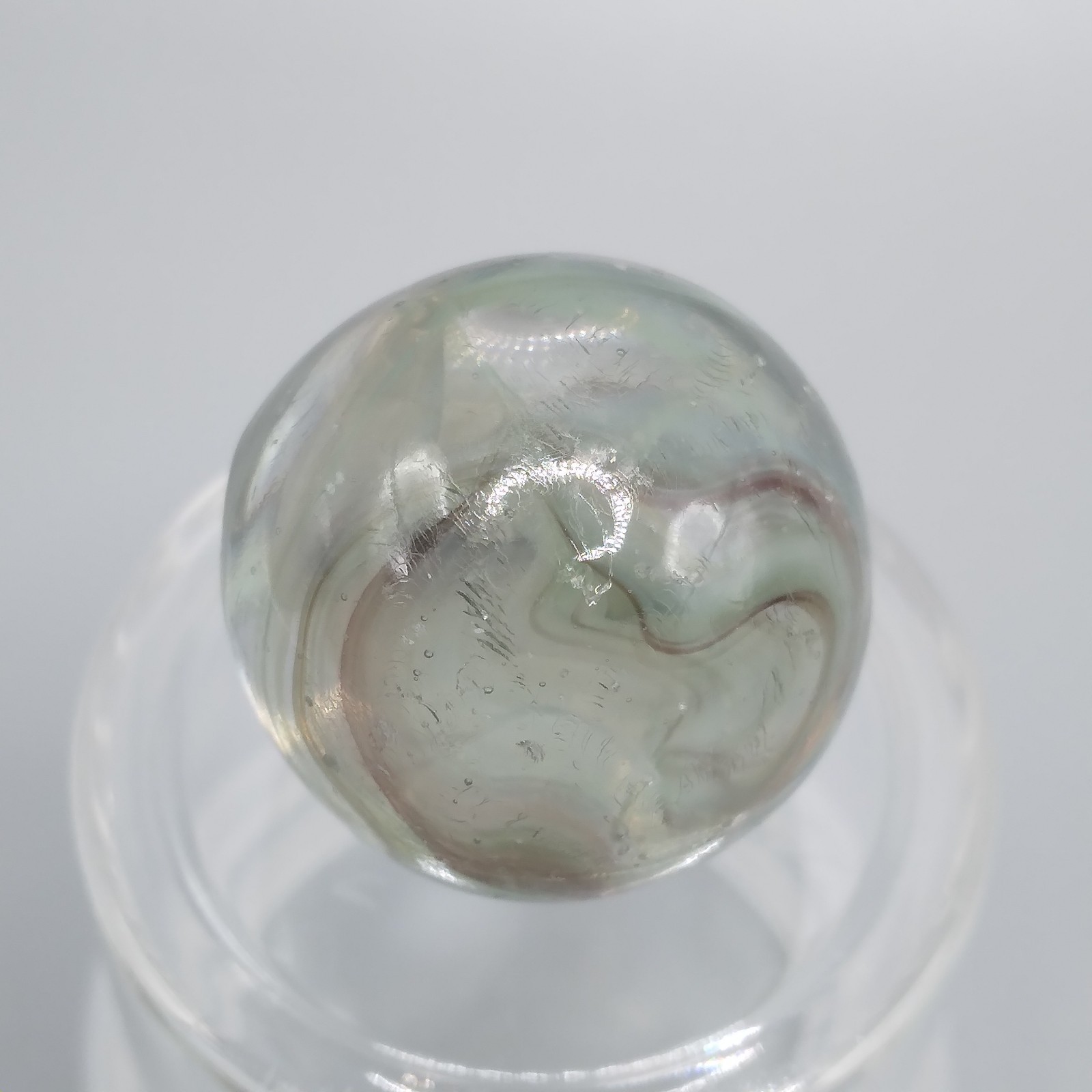 0.65″ Vintage Marble- Vitro Akro Alley Ravenswood Cat Eye Swirl- Quick List #Q30