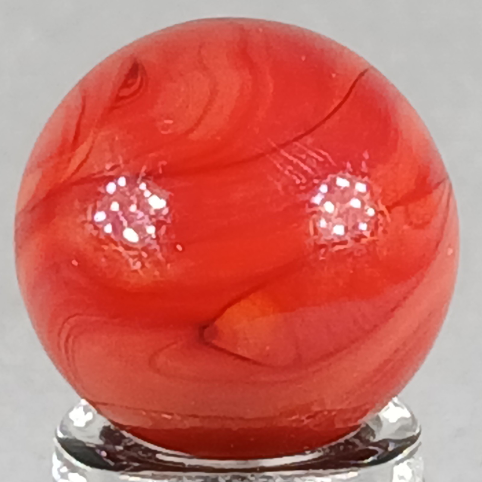 Vintage Champion Swirl Marble .60 Inches Near-Mint Condition Combined Shipping