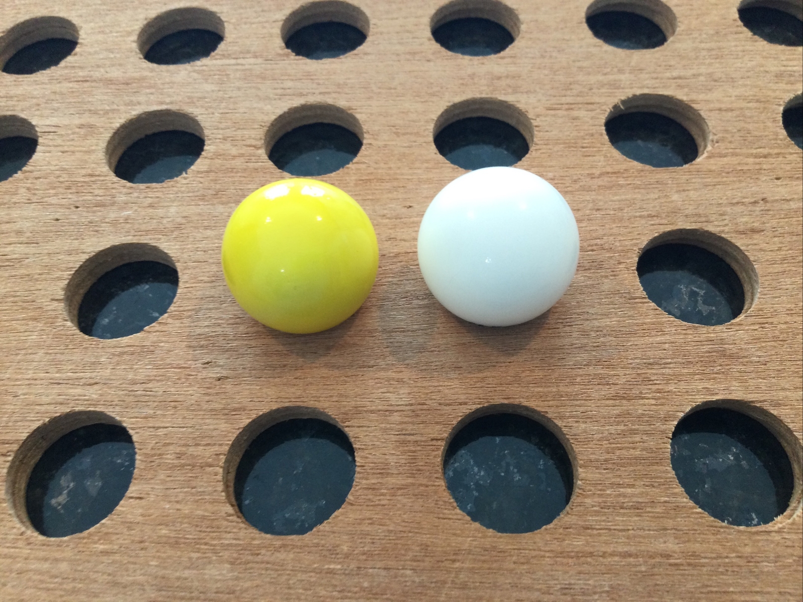 Vintage | “Keep America Beautiful” | White & Yellow | Marble | LOT OF 2