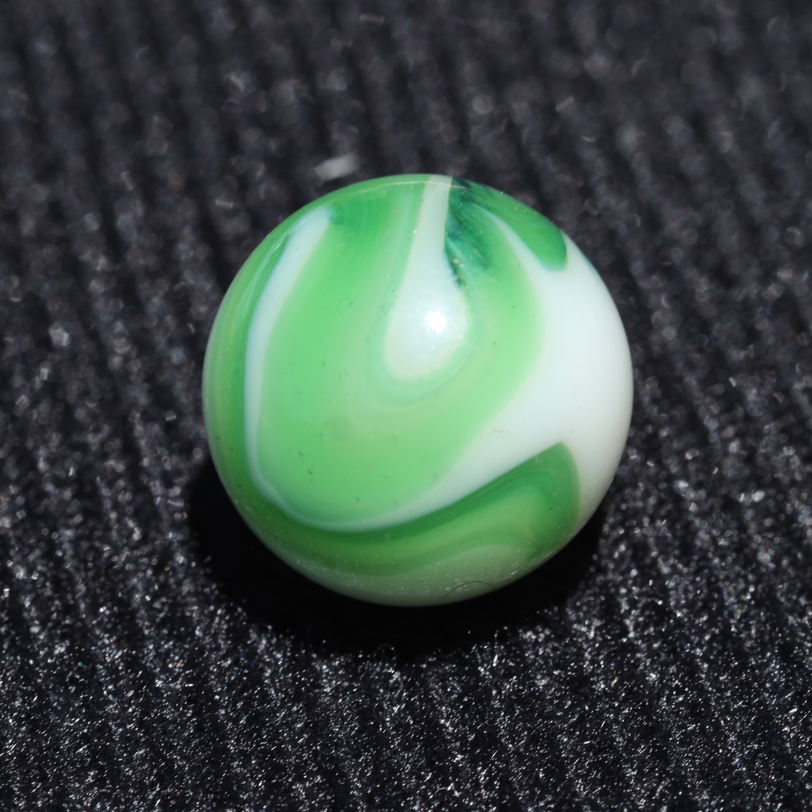 ALLEY Green White WV West Virginia Swirl Marble .5/8″ M Combined Shipping
