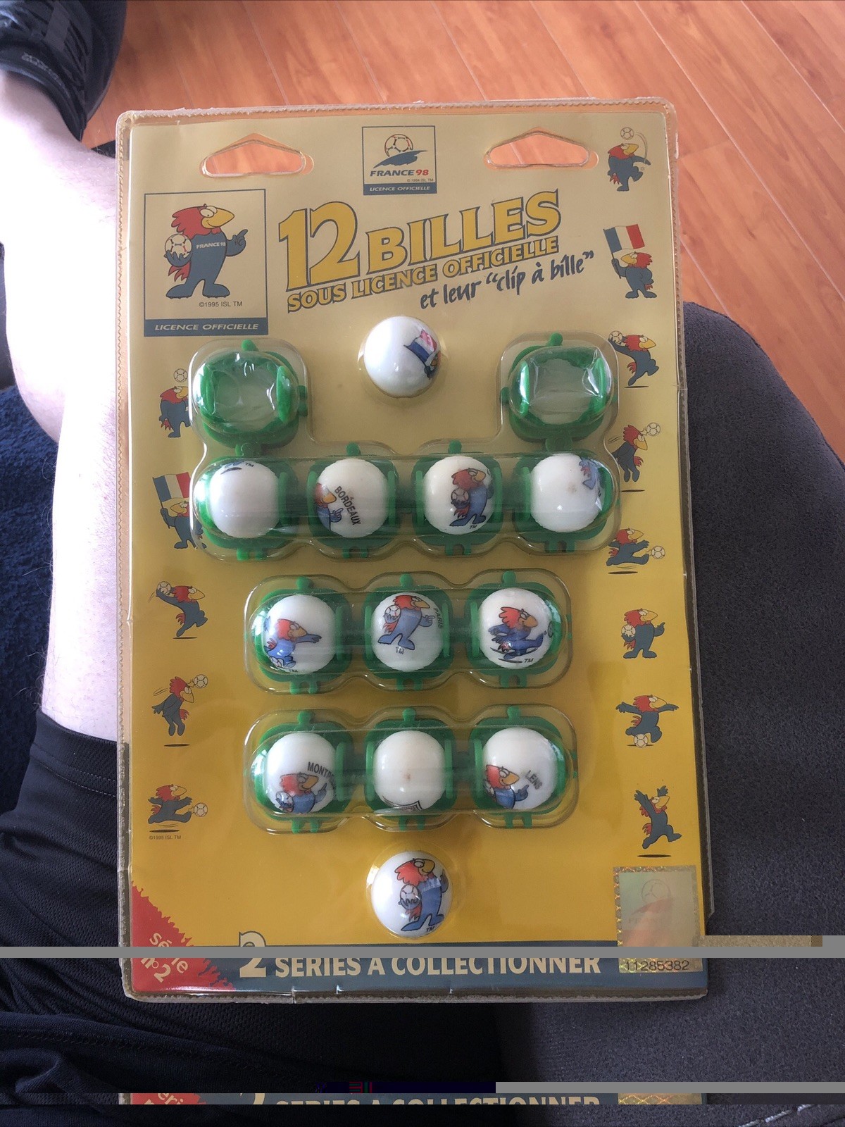 1998 World Cup Soccer Football Marbles Shooters Series 2 Collection of 12