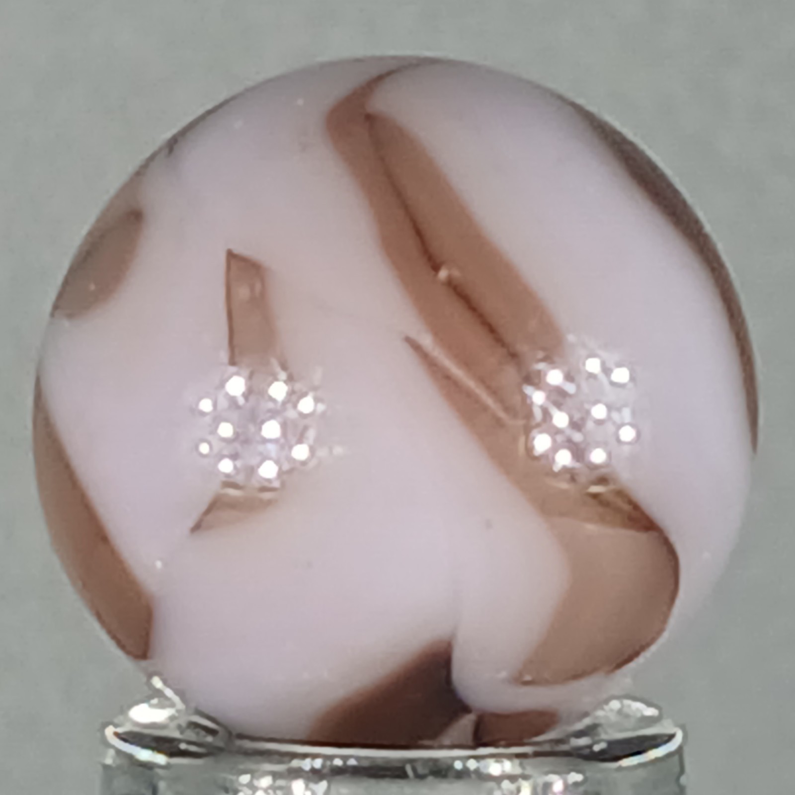 Vintage Champion Swirl Marble .61 Inches Near-Mint Condition Combined Shipping