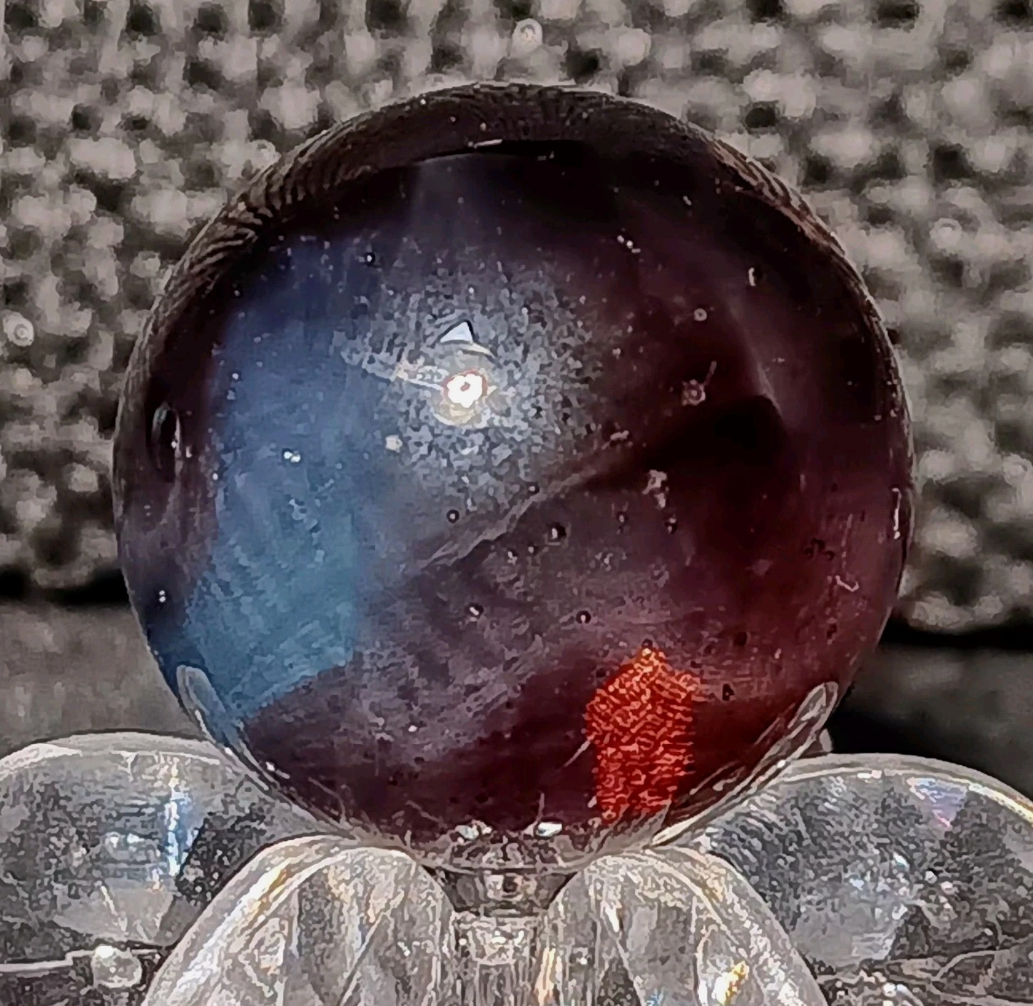Vintage Cairo Novelty Swirl Marble. Uv. 5/8 Mint-. HTF Example Circa (1946-1952)