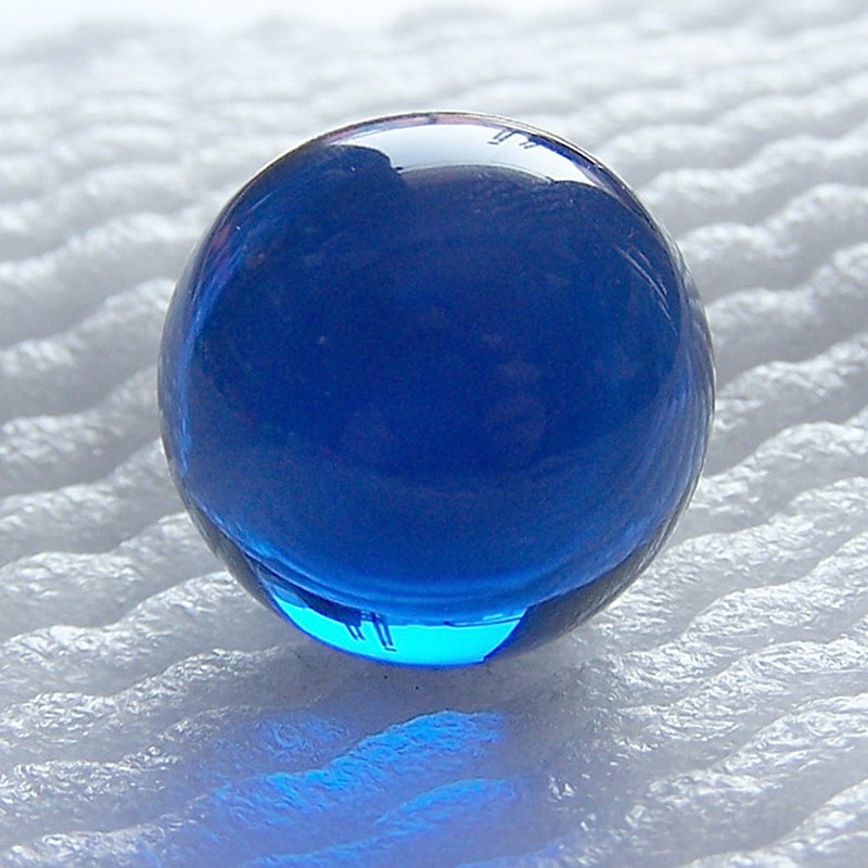 25mm Crystal Glass Ball Beads Marbles Colorful Decorative Sphere DIY Toy Game