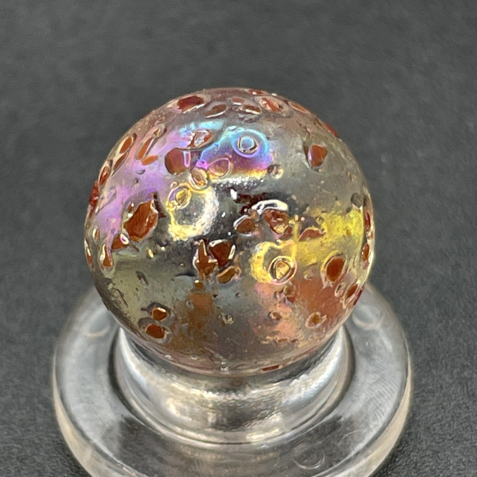 Vacor Confetti Marble Red Flake Confetti Marble 0.551”