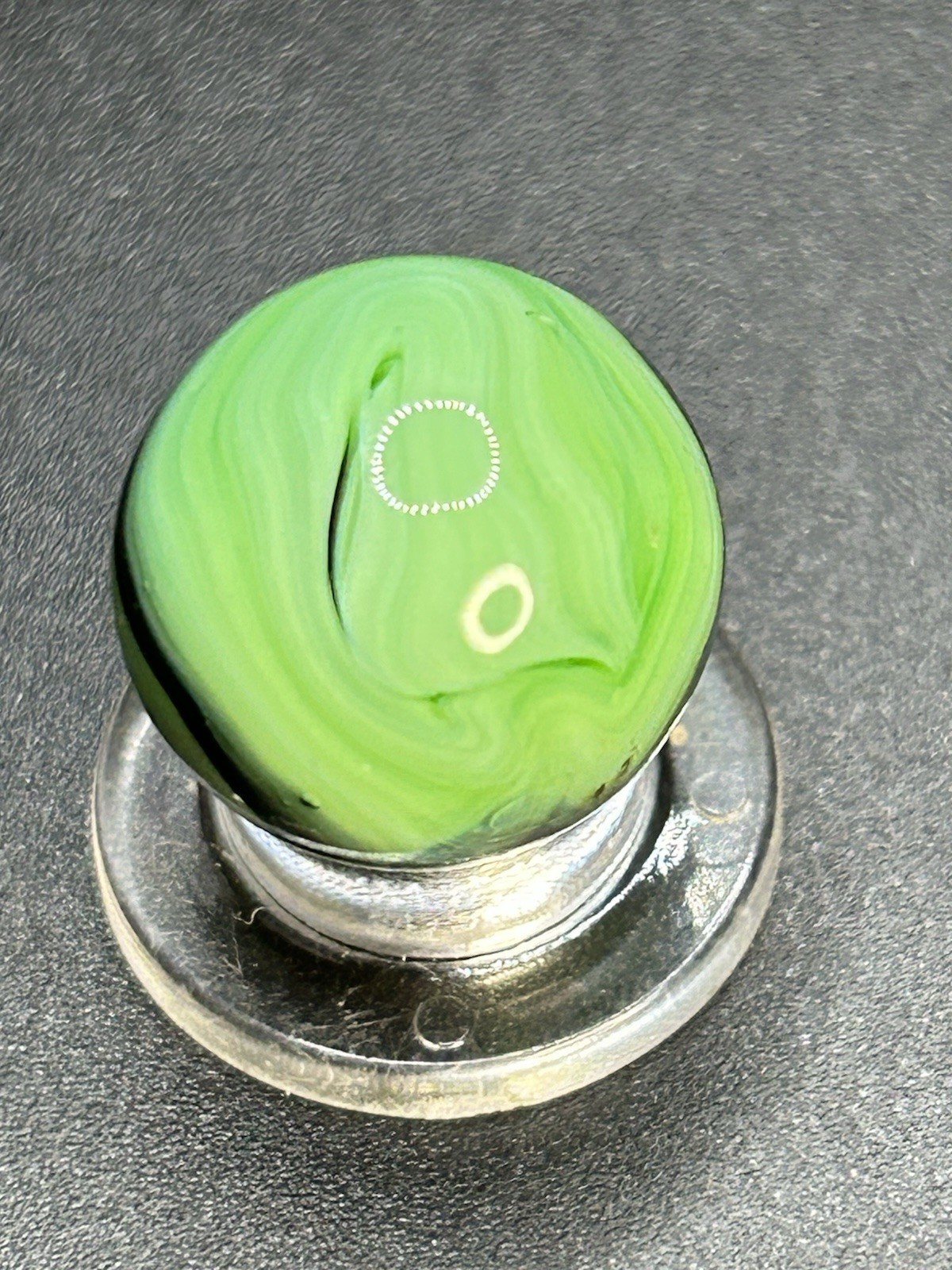 Vintage Alley Agate Pistachio Marble 0.629”