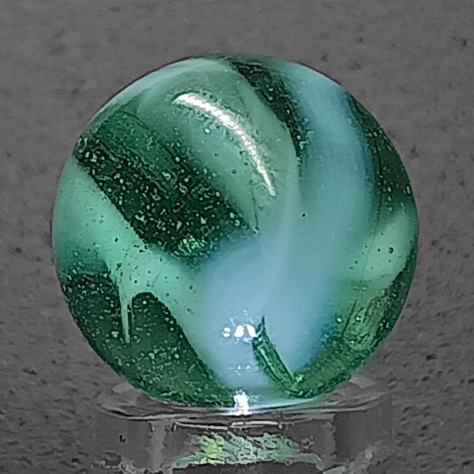 Vintage Swirl Marble .62 Inches Near-Mint Condition Combine Shipping