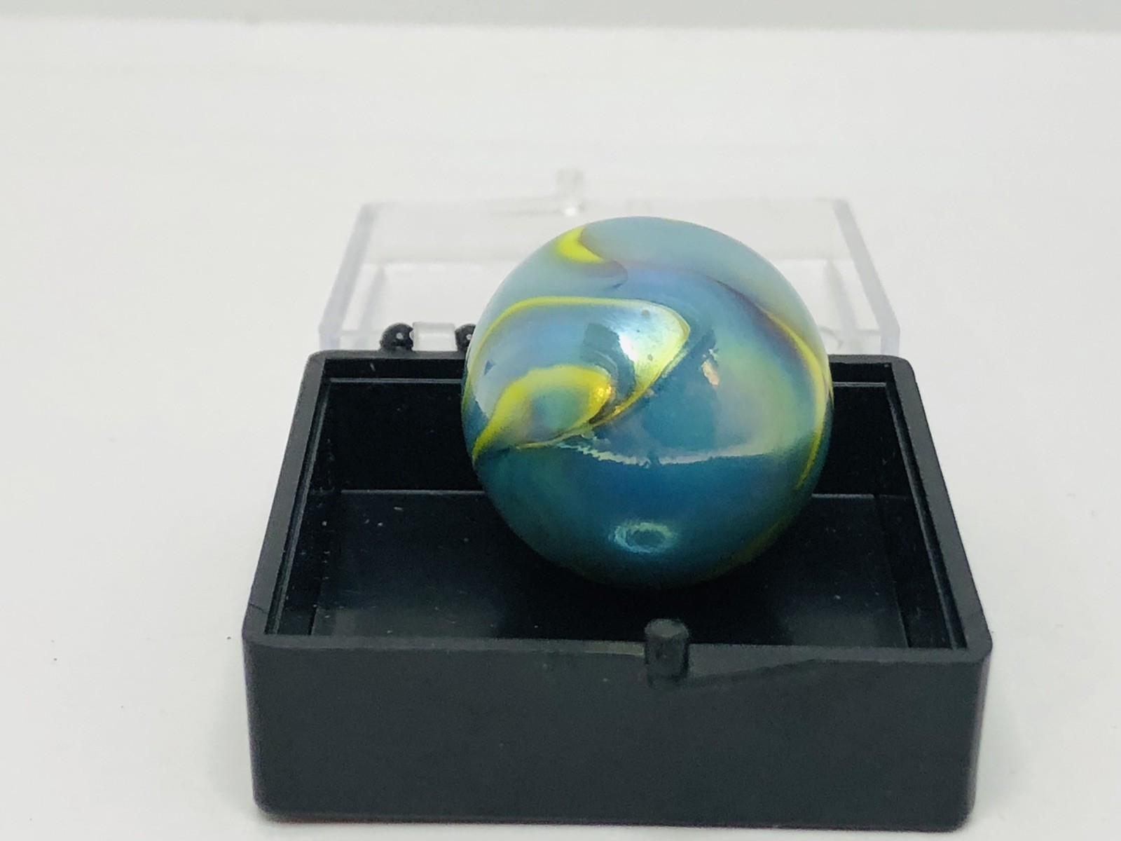 Multicolor￼ ￼Abstract Miller￼ Swirl Glass Shooter Marble