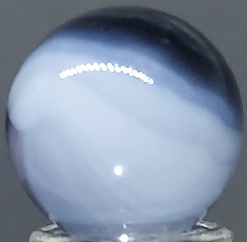 Vintage Vitro “Conqueror” Marble 9/16 Inch Size Mint Condition