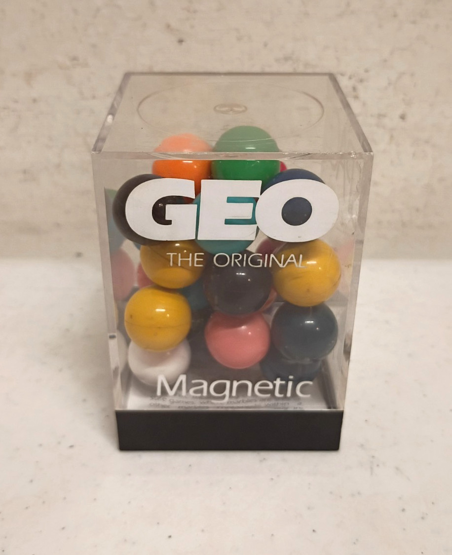 1988 Vintage GEO-Space The Original Magnetic Marbles Fidget Toy