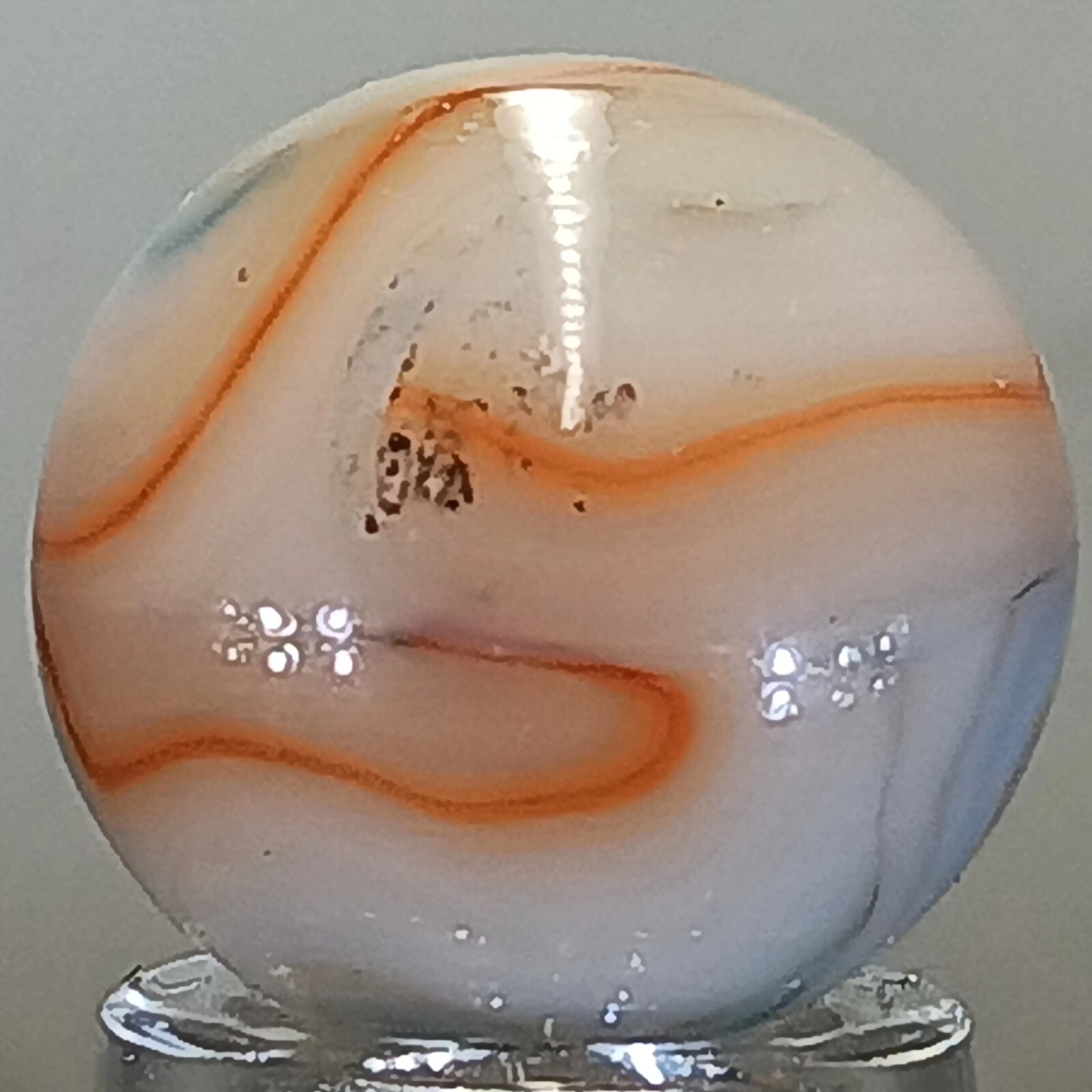 Vintage Champion Swirl Marble .58 Inches Good Condition Combined Shipping