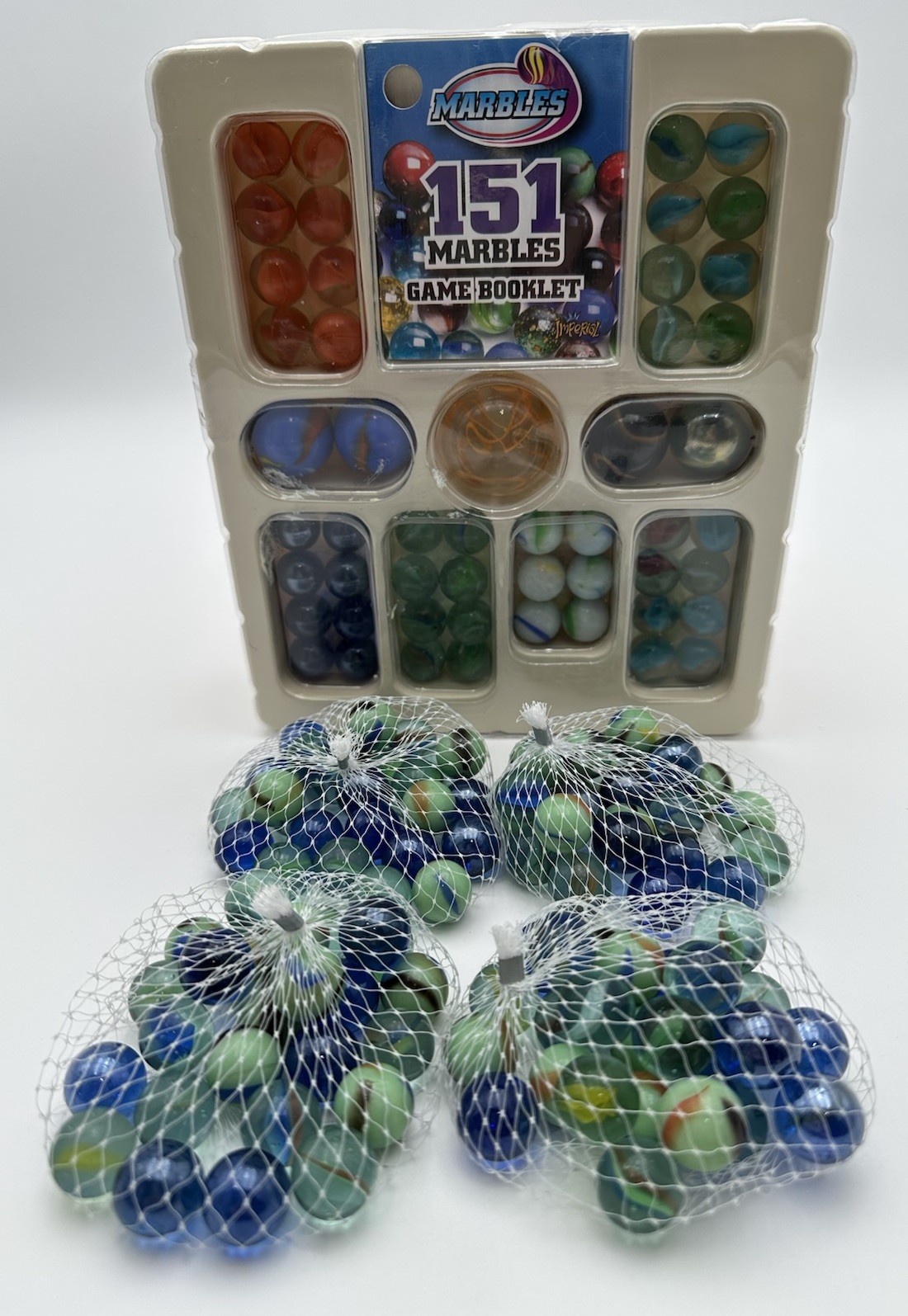 Imperial Toy Amazing Marbles 2009 Marbles & Game Booklet