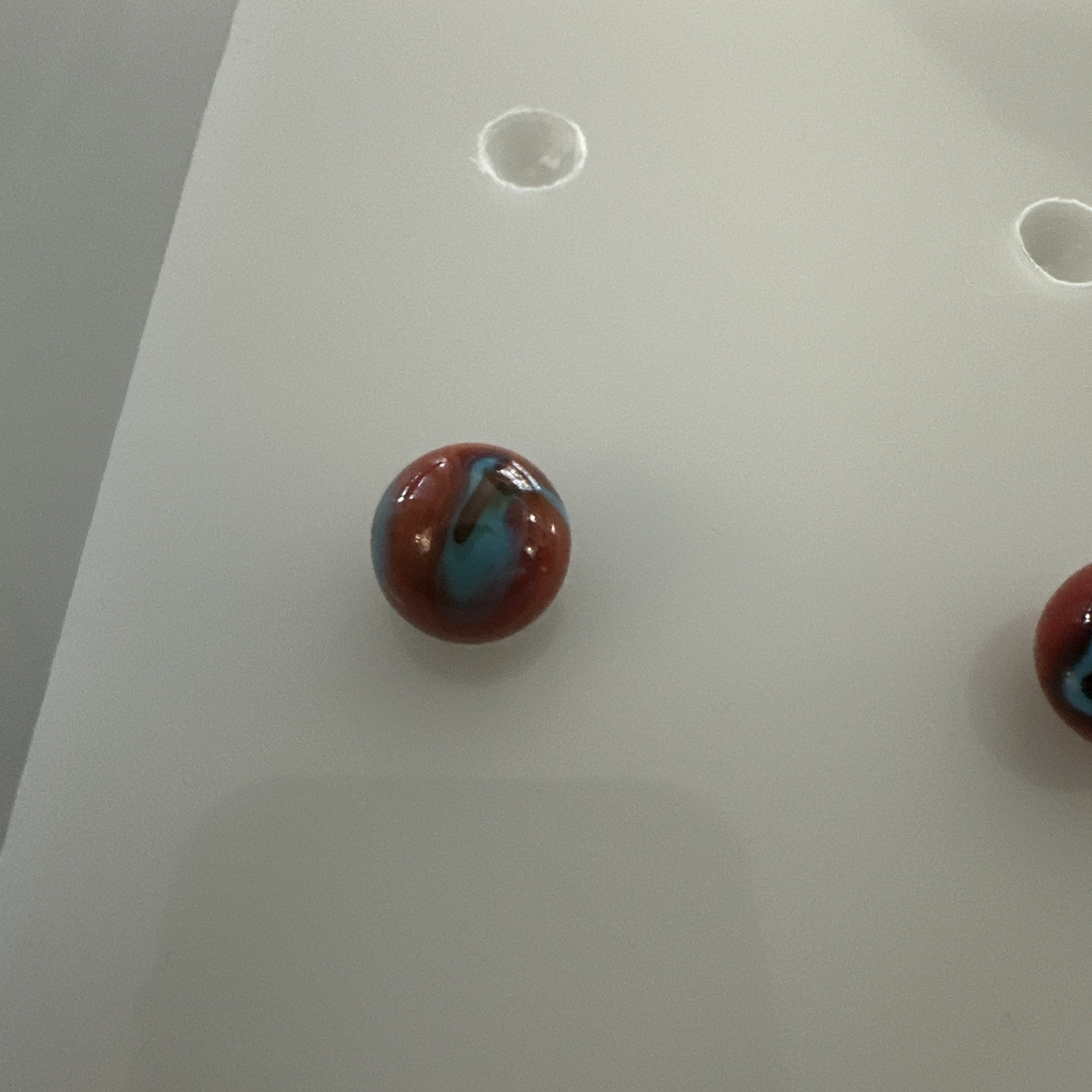 Peltier Spiderman Marble Player Size 16mm See Pictures