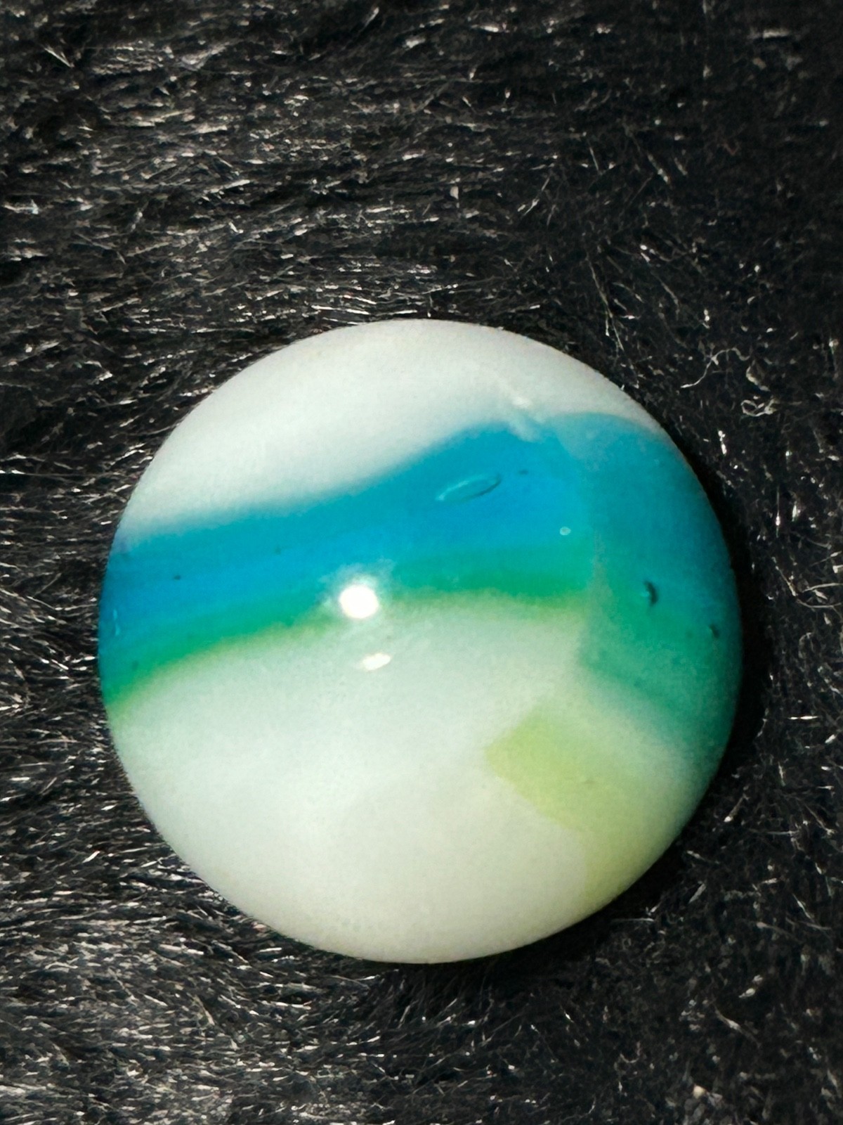 1lb of 9.3-wet mint akro agate, peltier, Christensen & son, Alley Agate & more