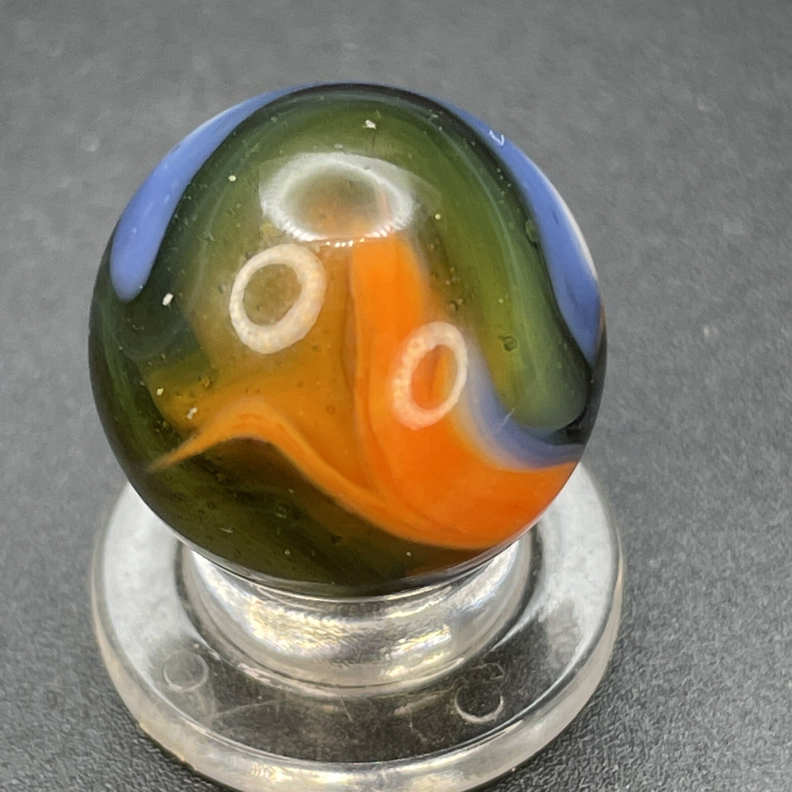 Peltier National Line Rainbo MCS Marble Vintage Marbles 0.669”