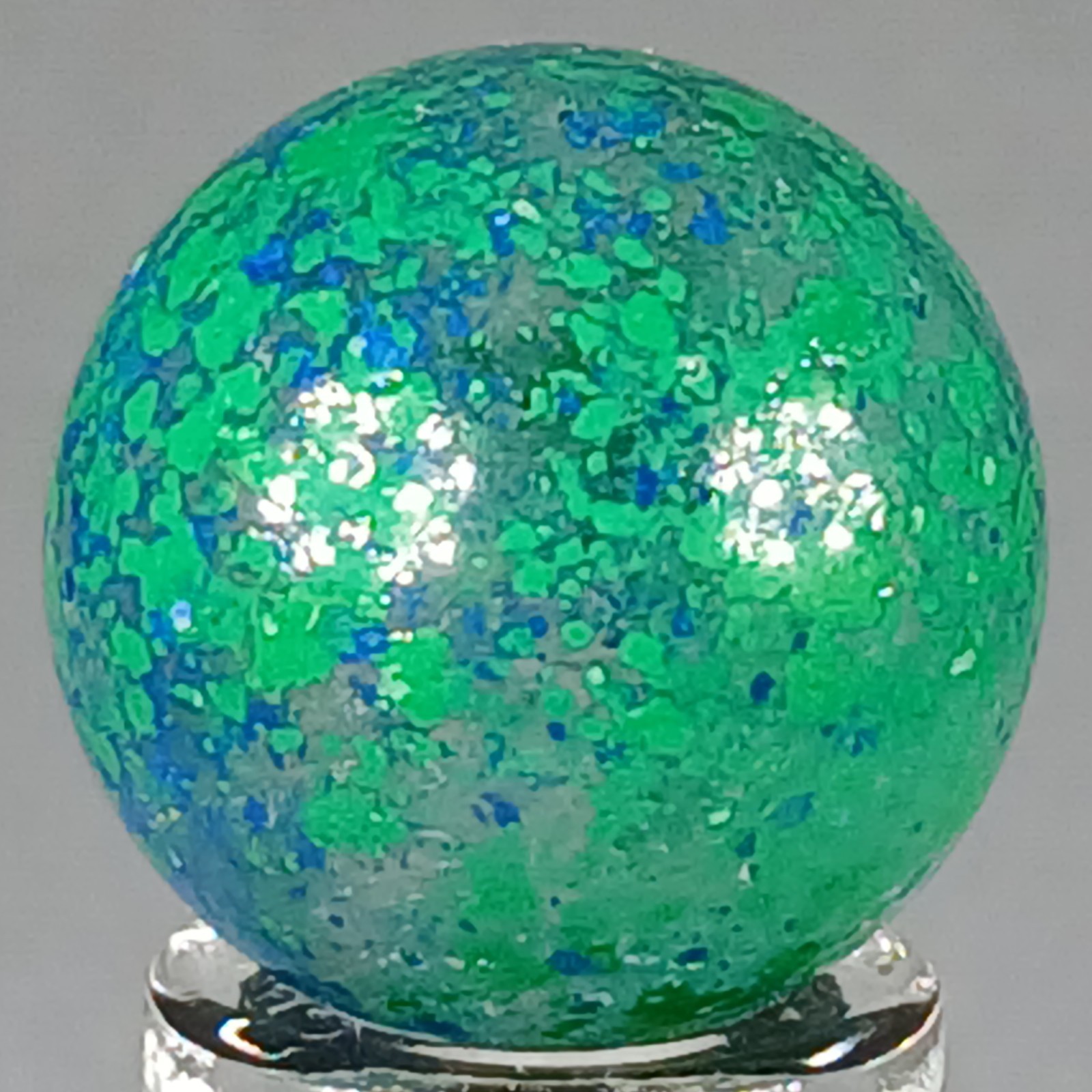Vacor Earth Marble .64 Inches Mint Condition Combined Shipping