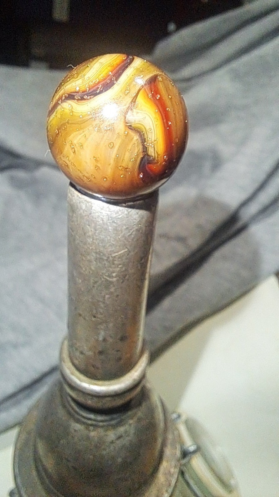 17 Dave’s Appalachian Swirls Singed By Dave McClloid With Aventurin Box