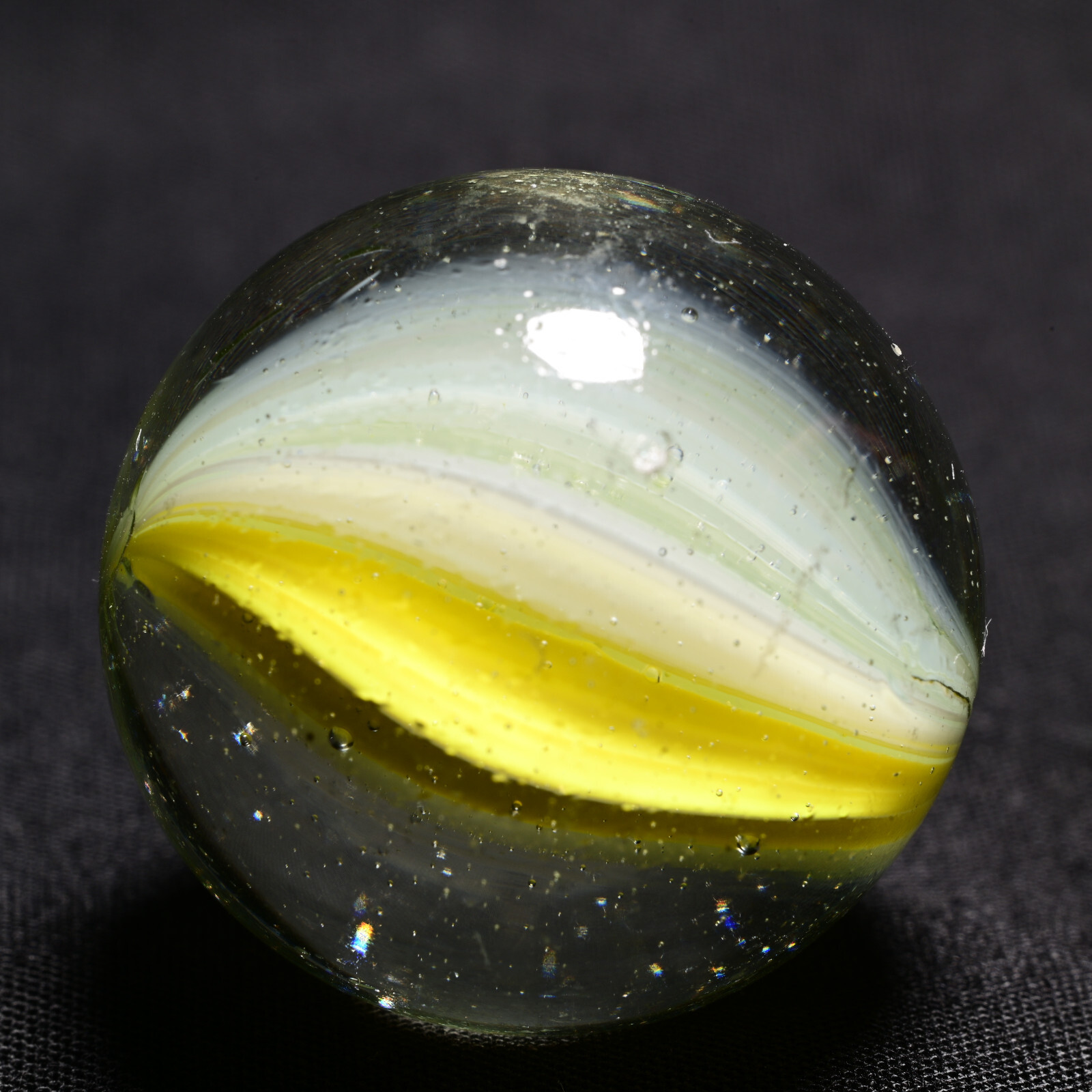 XL French Sparkler Vintage Marble Lemonade Fizzler 27.2mm, 1.07”Inch