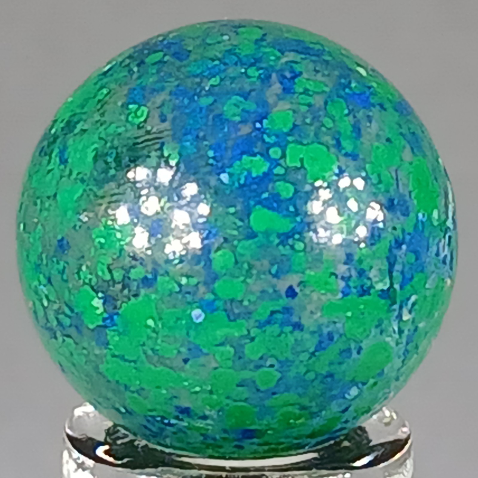 Vacor Earth Marble .64 Inches Mint Condition Combined Shipping