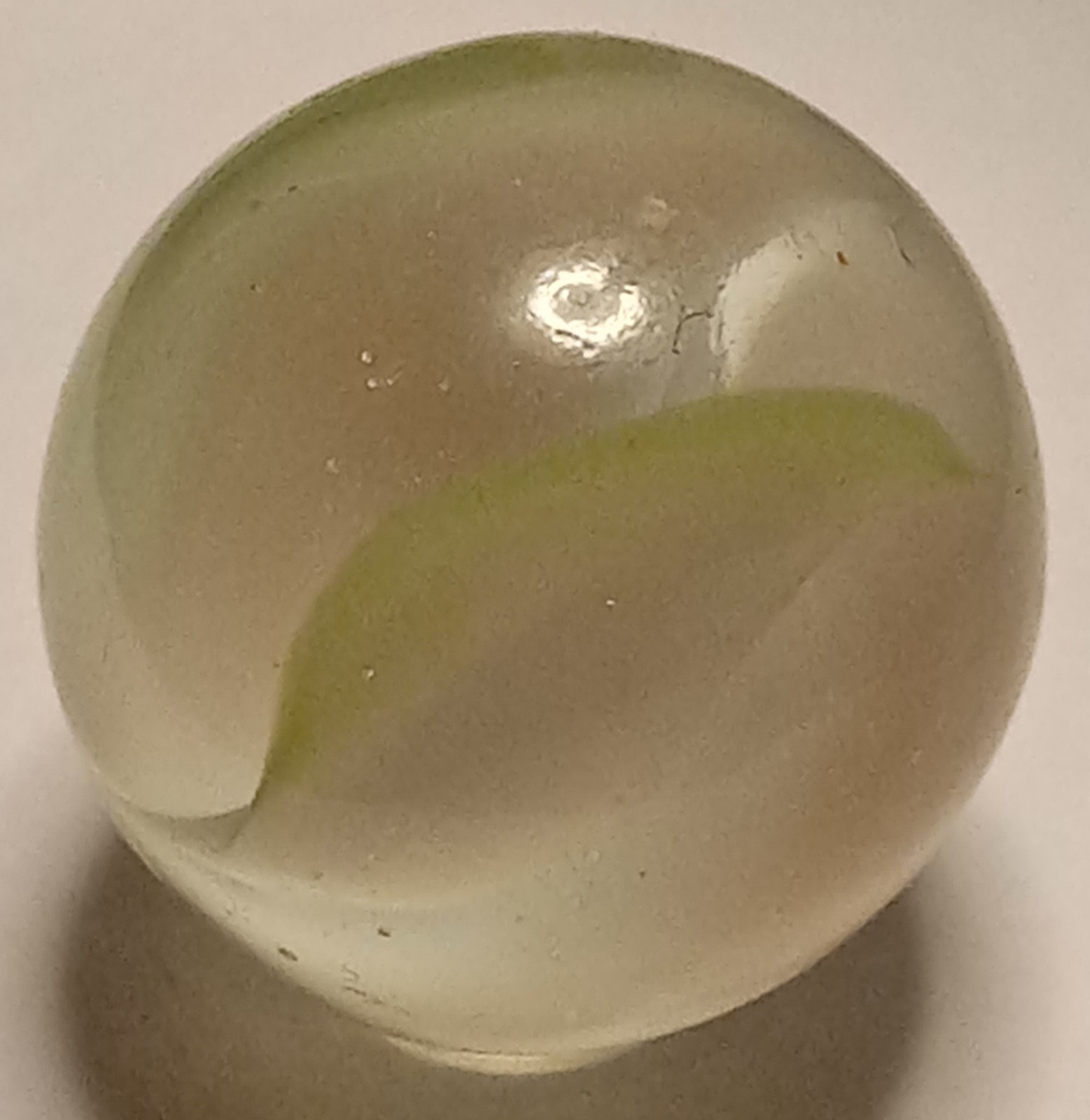⭐ Vitro Hybrid Cats Eye Marble Tri-Color .65 Pastel SNAPDRAGON Vintage NM+