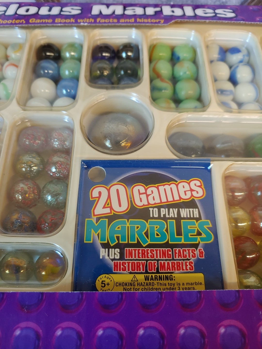 Vintage 1997 Imperial Toys 106 MARVELOUS MARBLES Deluxe Set COLLECTORS Game Play