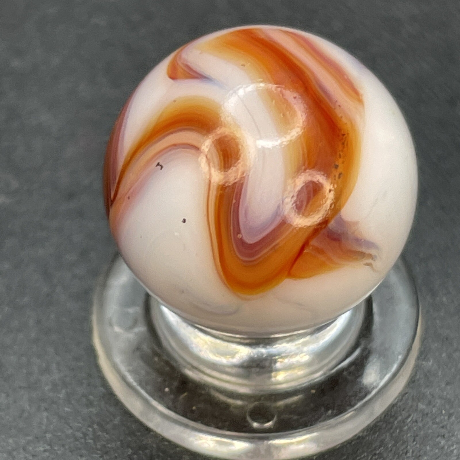 Alley Swirl Marble West Virginia Swirl Marble Vintage Marbles 0.669”