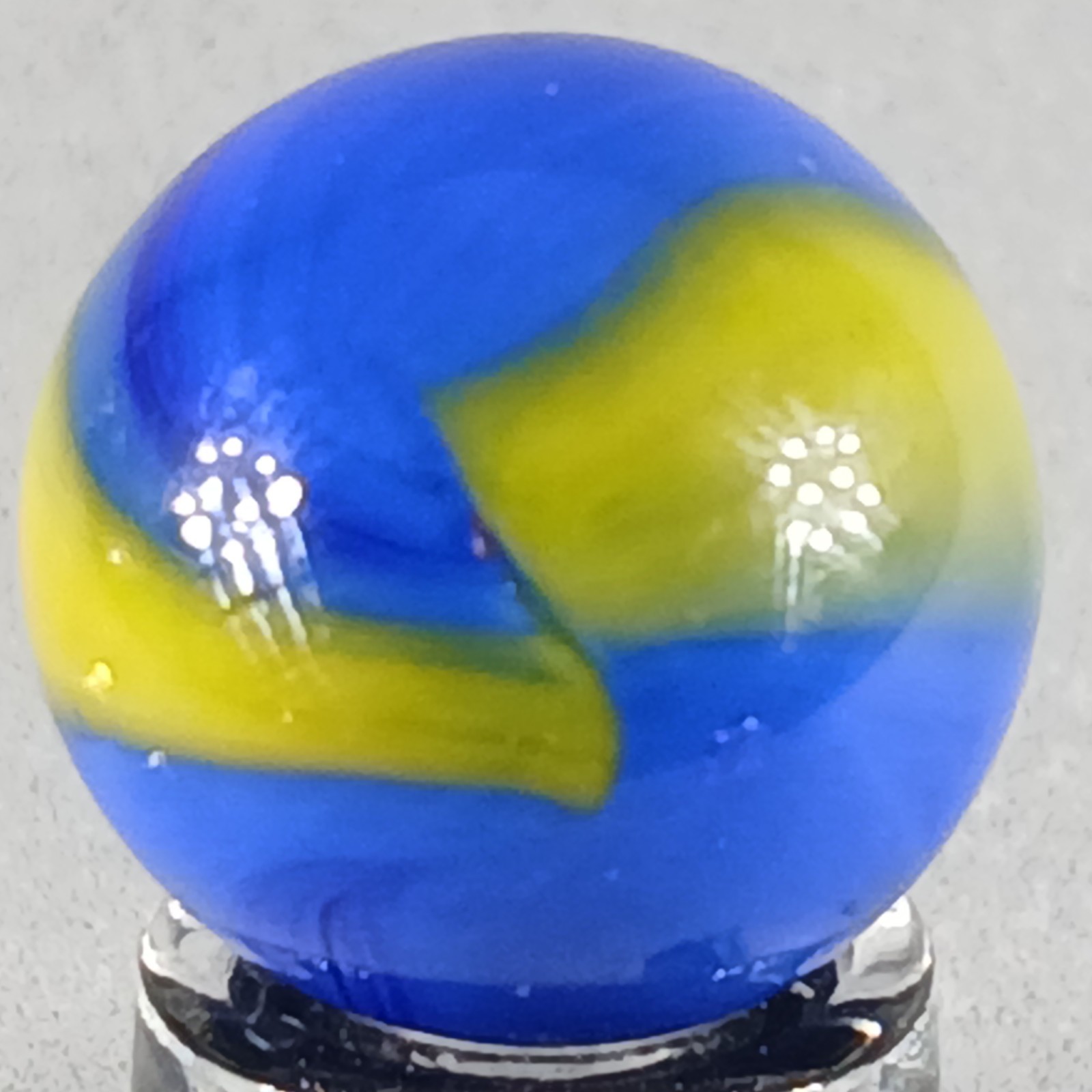 Vintage Imported Patch And Ribbon Marble .61 Inches Near-Mint Condition