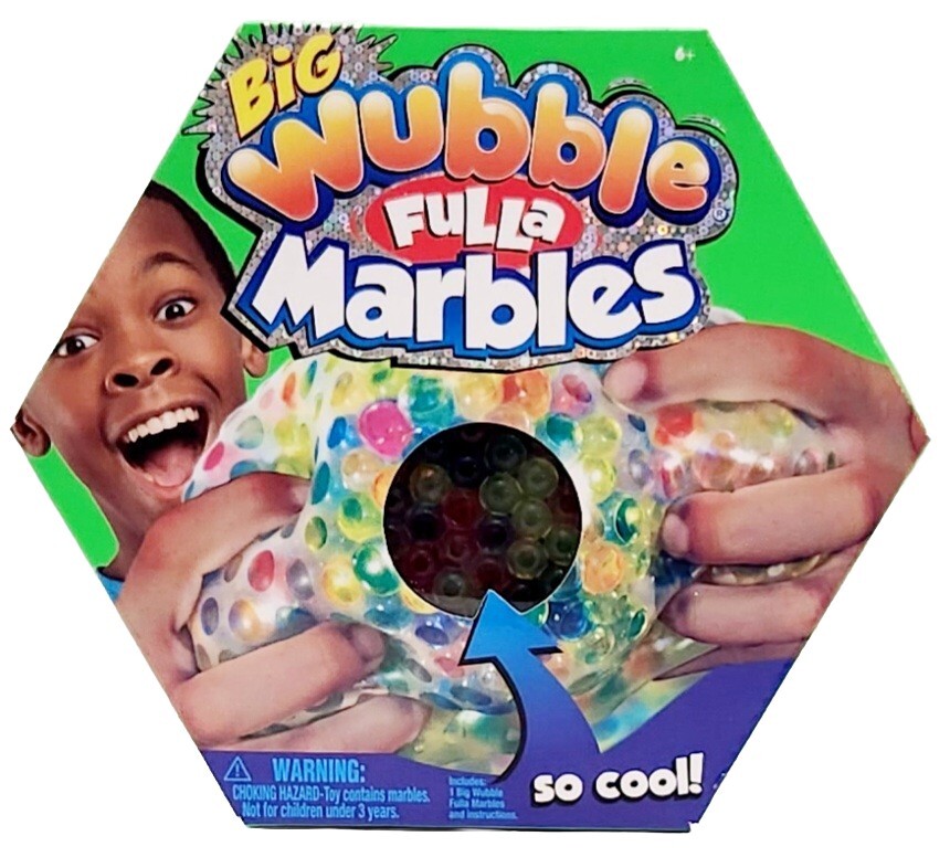 Big Wubble Fulla Marbles Toy, Sqeeze. Squish & Twist It. Boys & Girls, Ages 6+