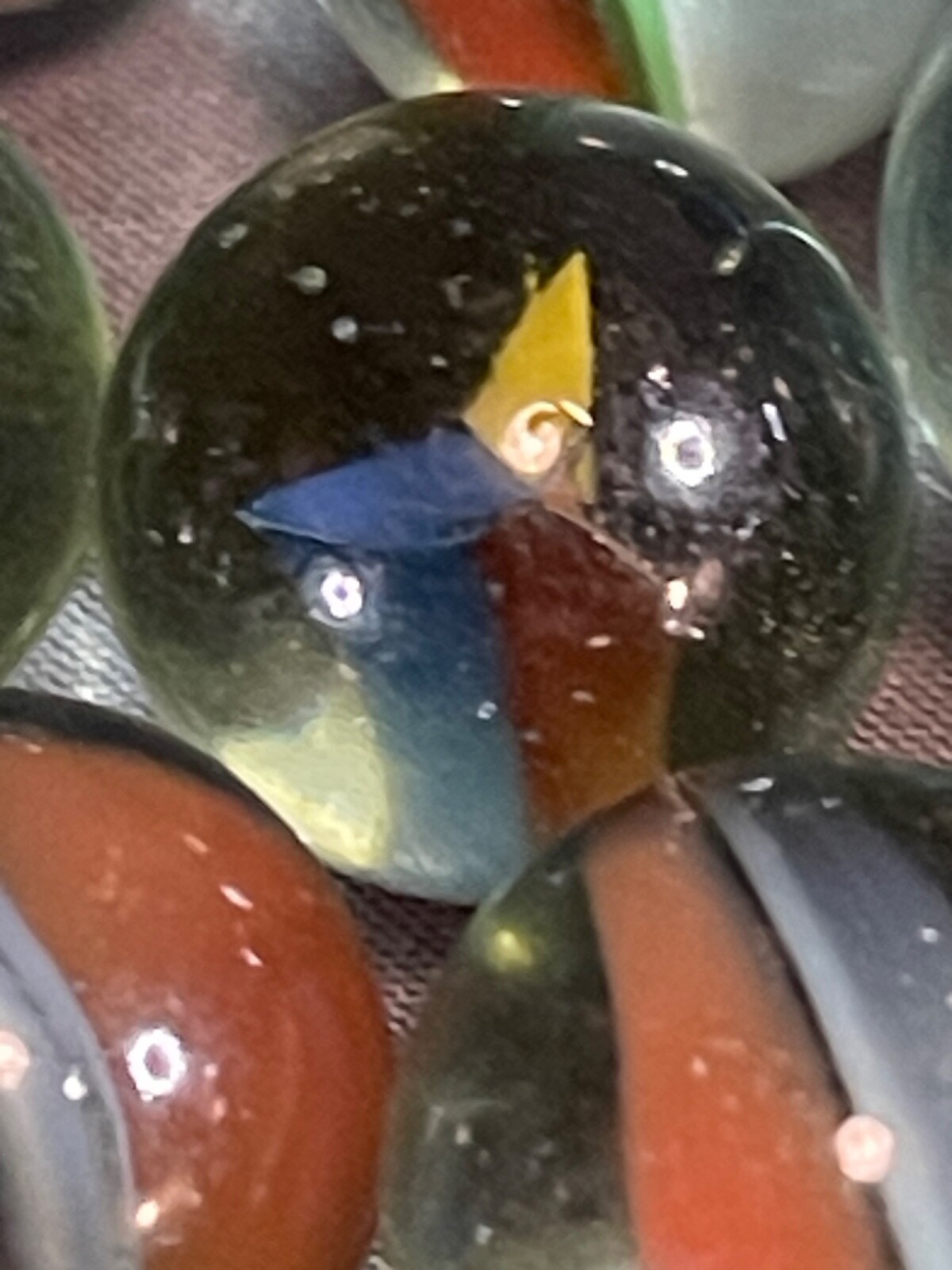 Marbles! Vintage 2 lbs 5 oz BAG Mixed colors See all photos