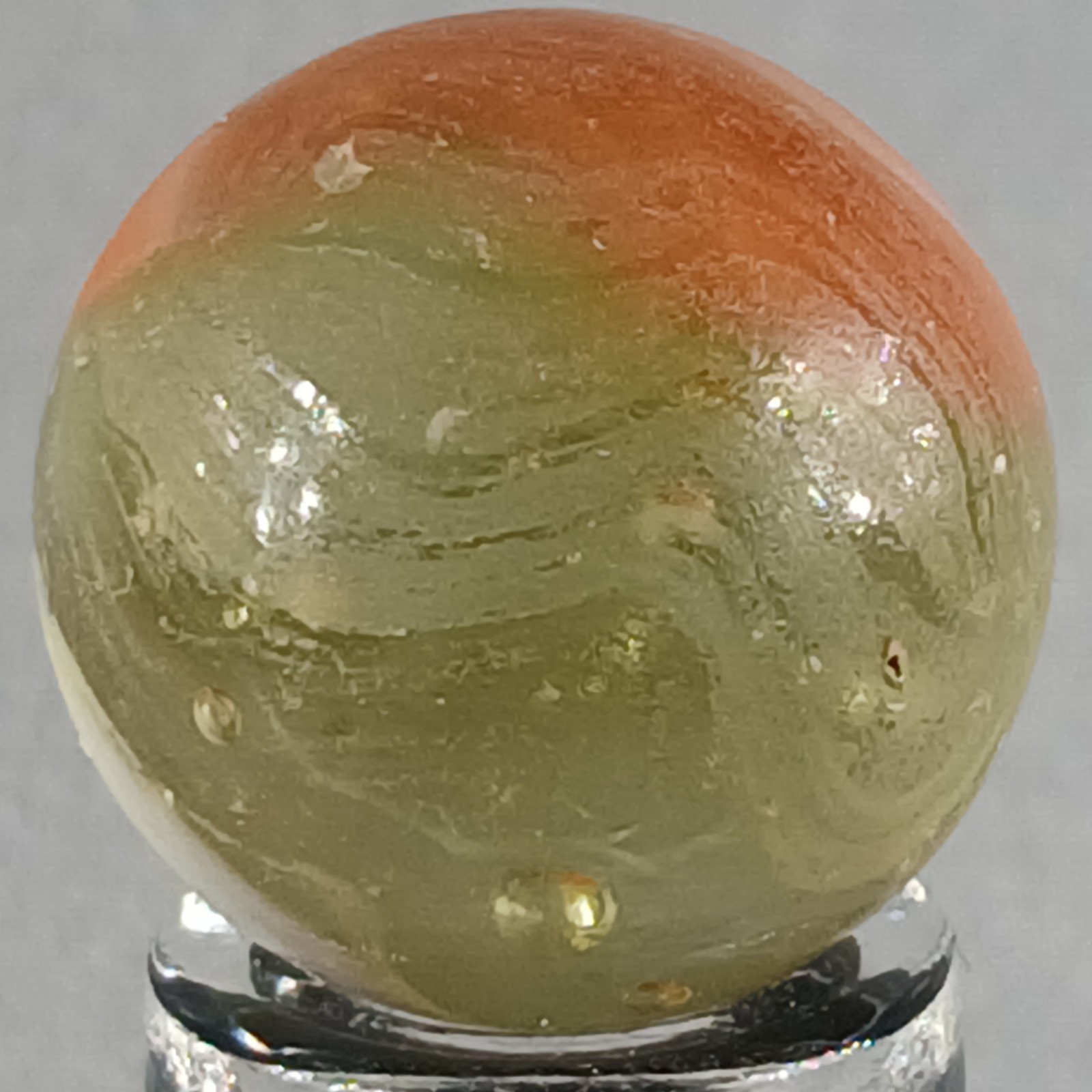 Vintage Vitro Conqueror Marble .61 Inches Near-Mint Condition Combined Shipping