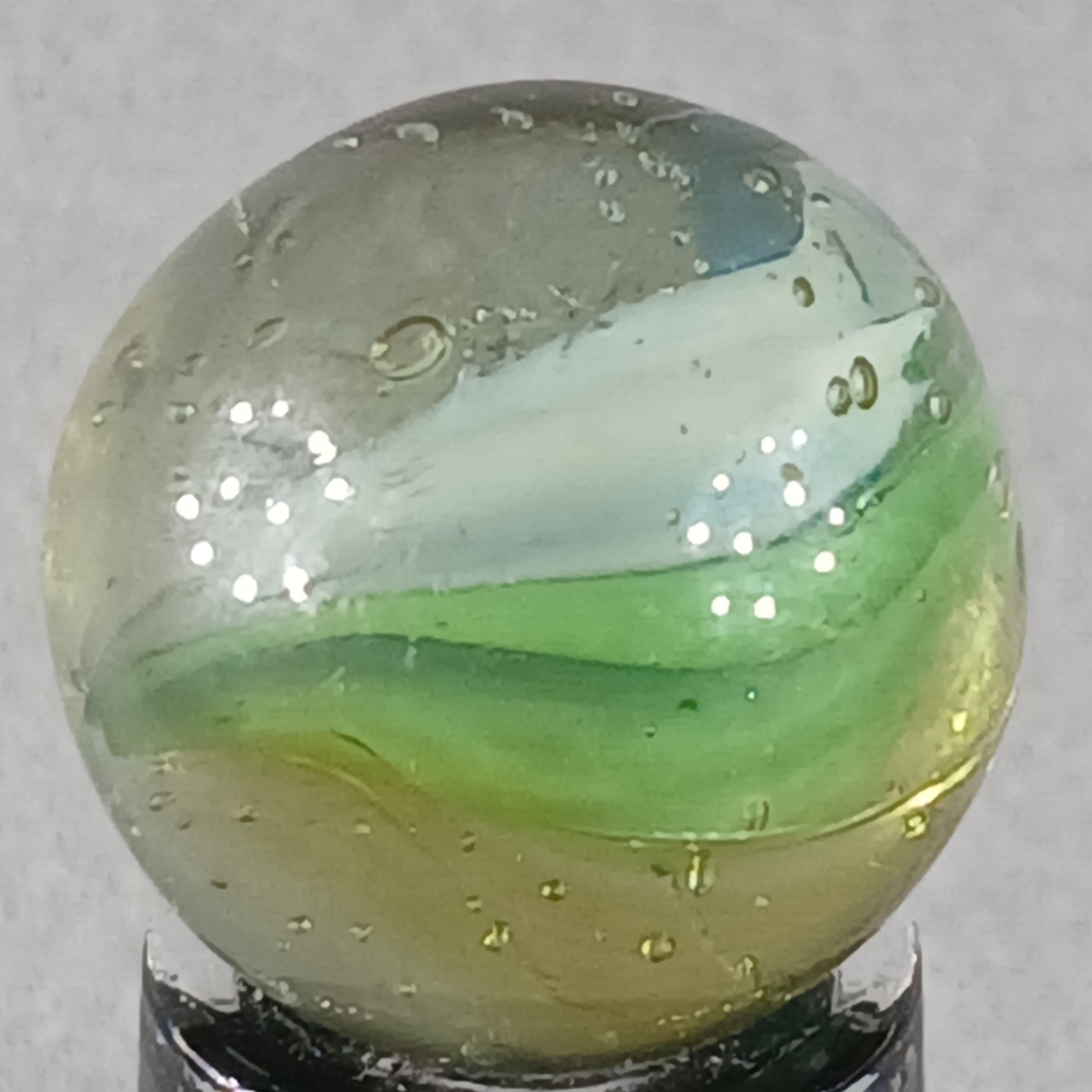 Vintage Imported Cat’s Eye Marble .60 Inches Near-Mint Condition