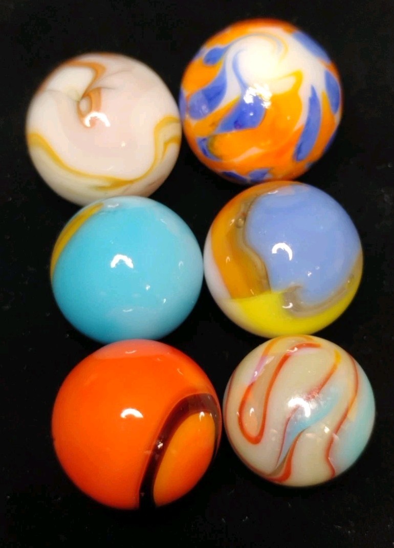 .68″-.56″ VINTAGE/MODERN MARBLES LOT🔥MINT/NM