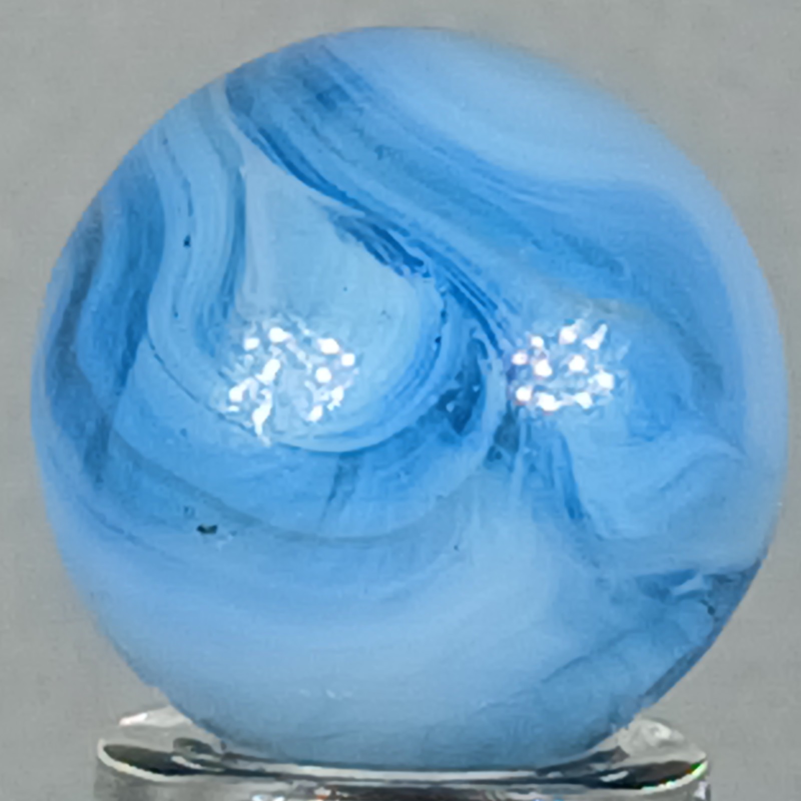 Vintage Champion Swirl Marble .61 Inches Near-Mint Condition Combined Shipping
