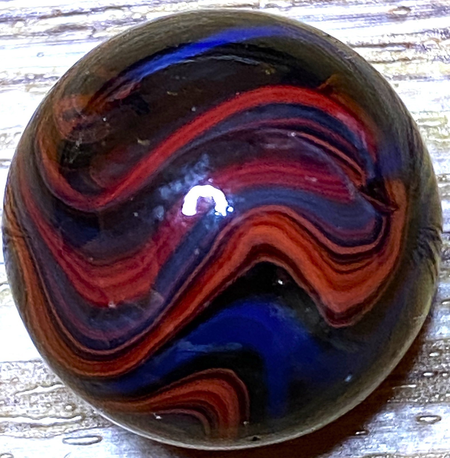 DAS/JABO LOOKS LIKE SPIDERMAN TYPE COLORS BLUE/OXBLOOD SHOOTER .72″ M773