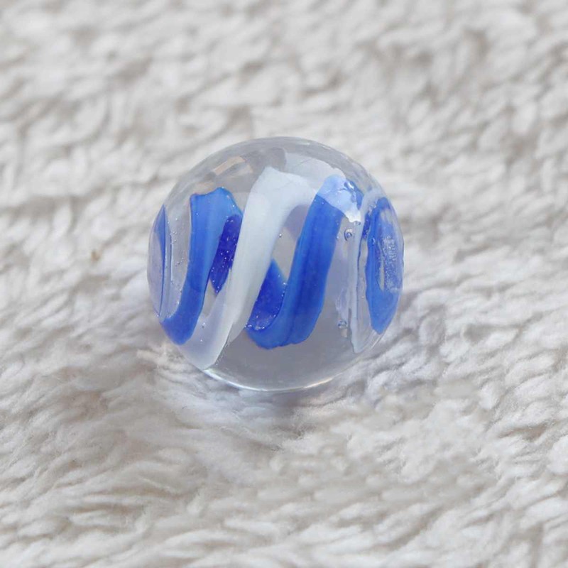 16mm Glass Bead Marbles Round Traditional Vintage Classic Toys Games DIY Decor