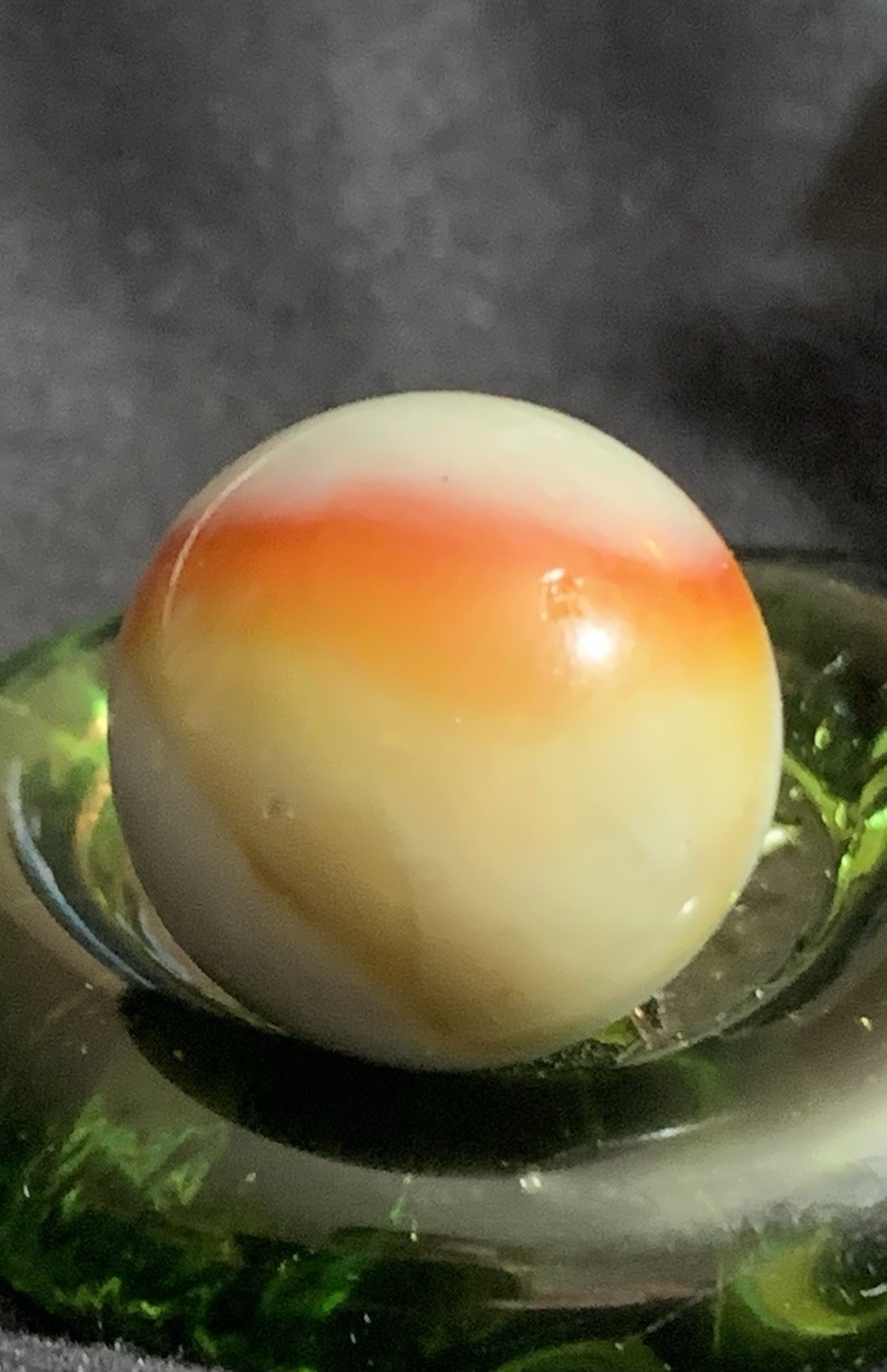 Peltier Akro Agate CAC Swirl Patch Marble Glass Co. Excellent COND.