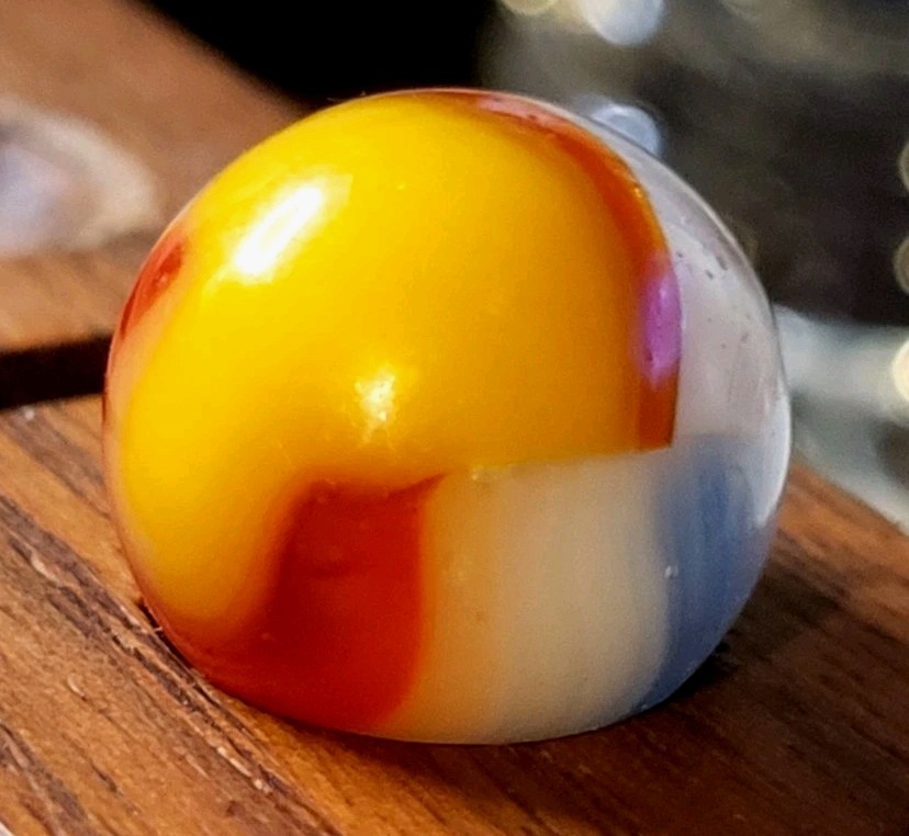 Vintage Vitro Buttermilk Marble