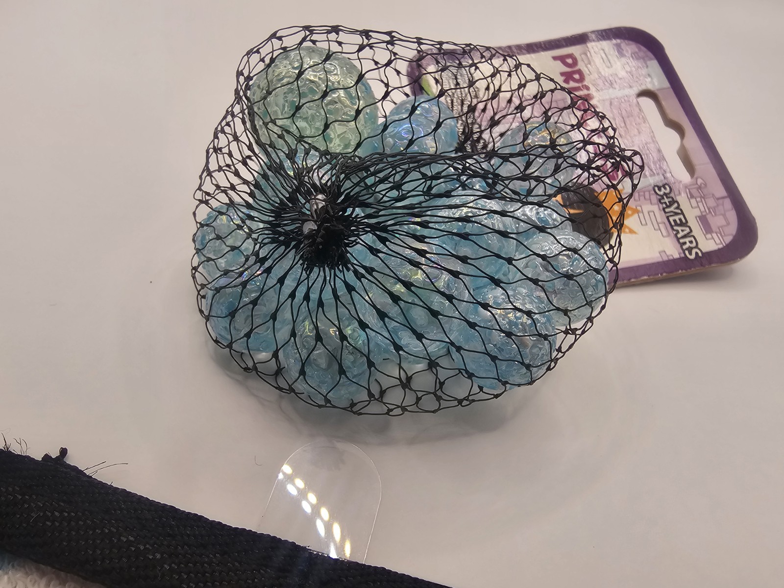 NWT Vacor Blue Princess Glass Marbles
