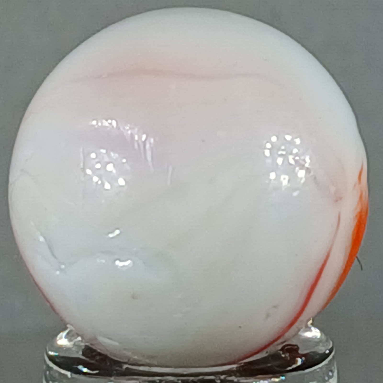 Vintage Imported Patch And Ribbon Marble .61 Inches Near-Mint Condition