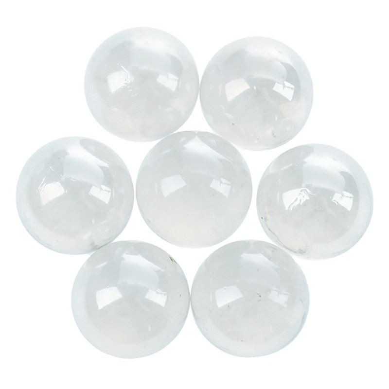 20 Pcs Marbles 16mm Glass Marbles Knicker Glass Balls Decoration Color
