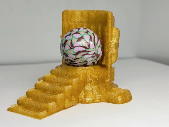 Sci Fi Marble Display Stand for 1″ Marbles Sphere Crystal or orb lot #2552