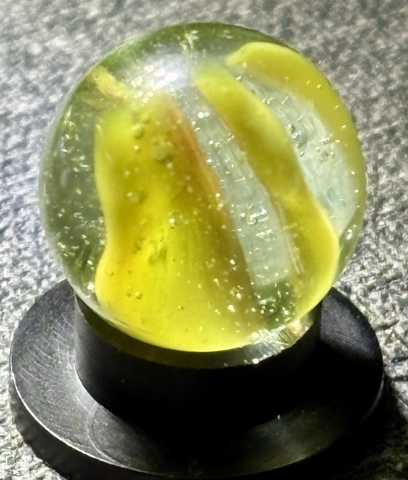 VTG Bogard / Heaton Hybrid Cat’s Eye Marble .52” HTF Mint