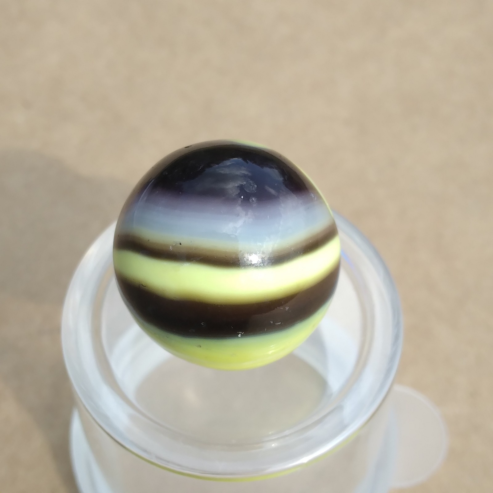 Premium Lot-5 Vintage Marbles- Vitro Marble King Heaton Alley Ravenswood- c11